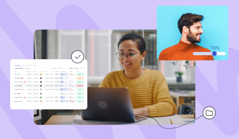 E-commerce analytics dashboard tracking sales and customer behavior.